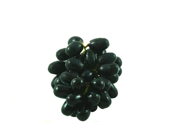 Kilka czarnych winogron — Zdjęcie stockowe