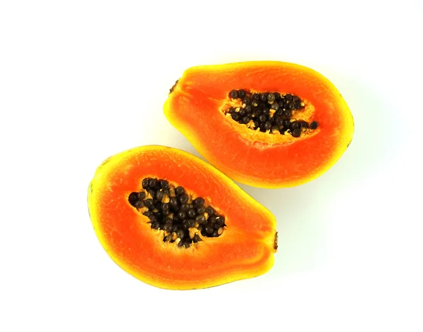 Kis papaya Split — Stock Fotó