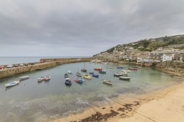 Mousehole cornwall clipart