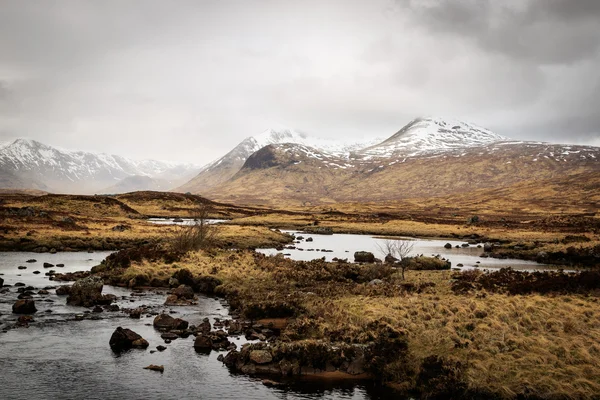 Τοπίο Rannoch Moor Σκωτία. — Φωτογραφία Αρχείου