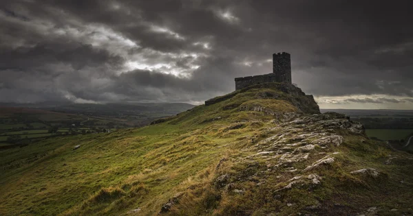 Brentor Church gothic — Stock Photo, Image