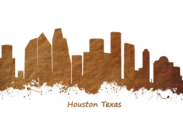 Houston horizonte de Texas —  Fotos de Stock