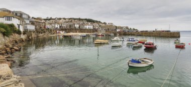 Mousehole cornwall İngiltere'de