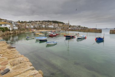 Mousehole cornwall İngiltere'de