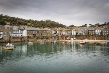 Mousehole cornwall İngiltere'de