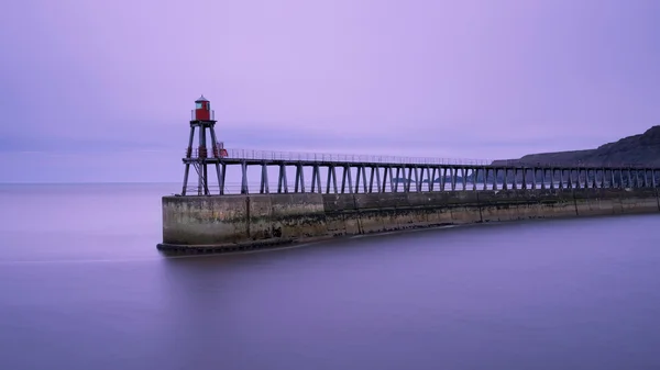 Whitby Pier Portugal — Fotografia de Stock