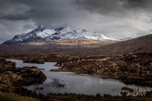 Uma Vista Panorâmica Ilha Skye Escócia Reino Unido — Fotografia de Stock