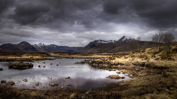 Rannoch Moor Landscape Scottish Highlands — Stock Photo, Image