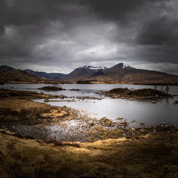 Rannoch Moor Landscape Scottish Highlands Verenigd Koninkrijk — Stockfoto