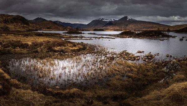 Rannoch Moorlandschaft Schottische Highlands Vereinigtes Königreich — Stockfoto