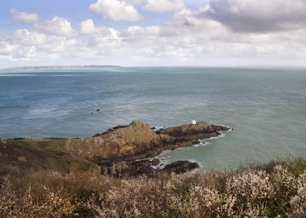 Jerbourg Point en Guernsey — Foto de Stock