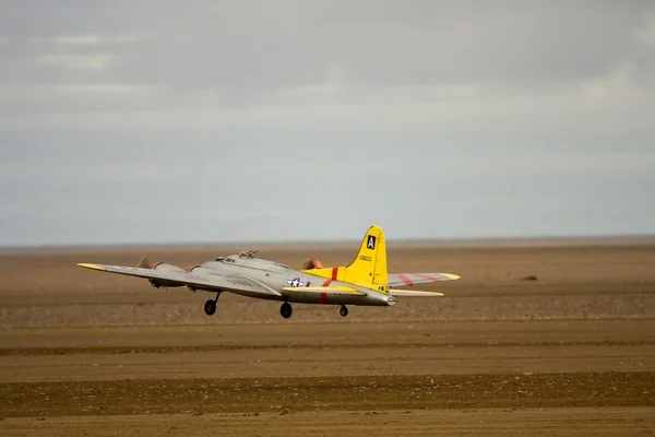 Aereo da combattimento in volo — Foto Stock