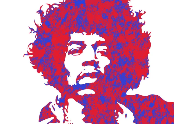 Jimi Hendrix — Foto de Stock