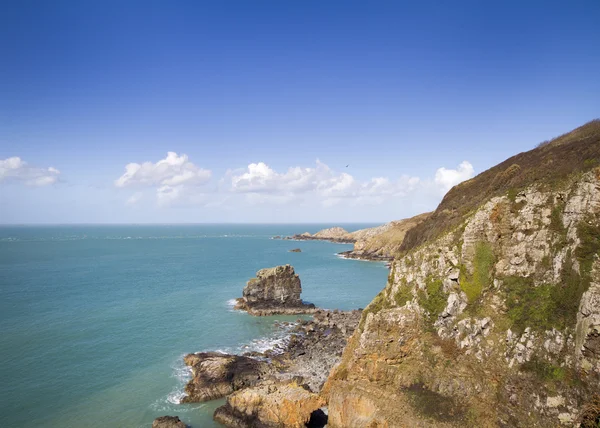 Scena costiera su Sark — Foto Stock