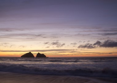 gün batımında holywell defne