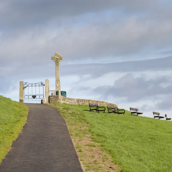 Padstow cornwall first world war memorial. — Stock Photo, Image