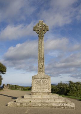 Padstow cornwall Birinci Dünya Savaşı Anıtı.