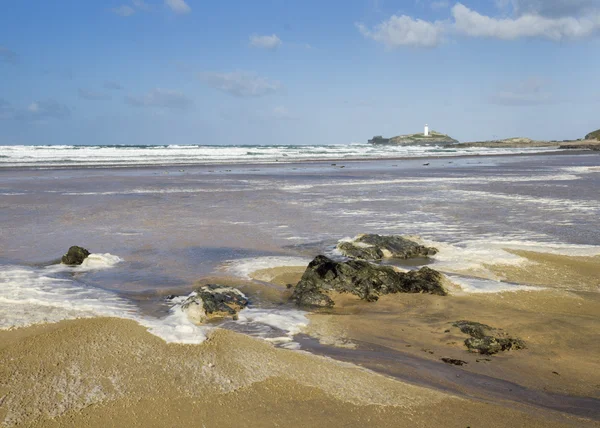 Godrevy deniz feneri — Stok fotoğraf