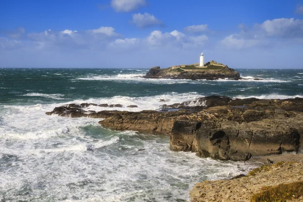 Faro di Godrevy — Foto Stock