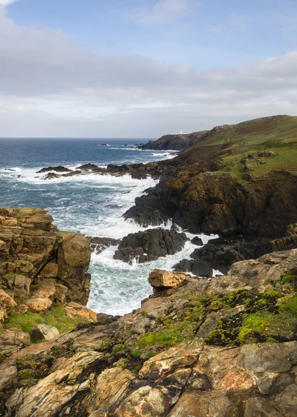 Litoral histórico de cornwall — Fotografia de Stock