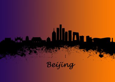 Beijing Çin manzarası
