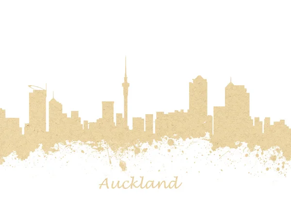 Auckland Nuova Zelanda Skyline — Foto Stock