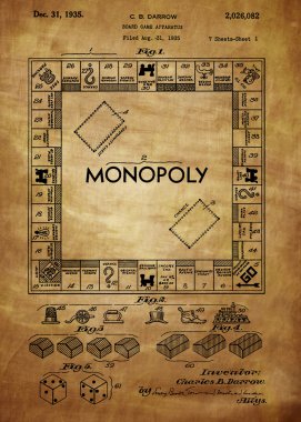 Monopoly Patent clipart