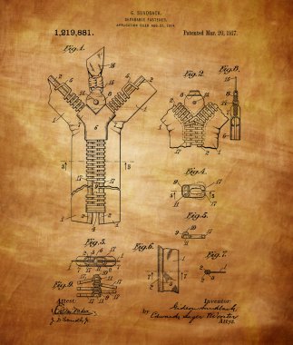 Fermuar Patent sanat