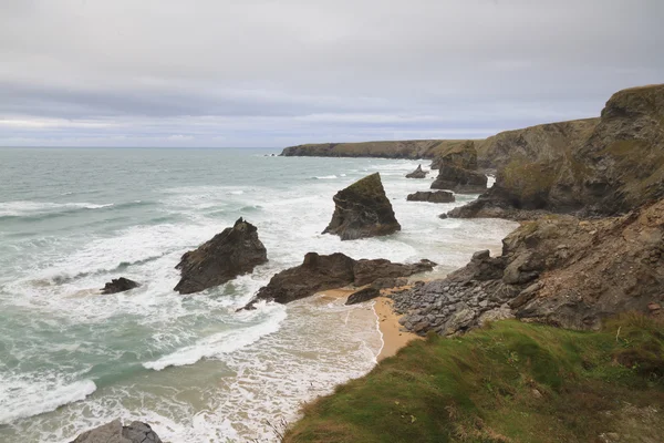 Scenic Bedruthan Steps — Stock Photo, Image