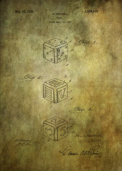 Zar patent 1923 üzerinden — Stok fotoğraf