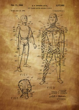 GI Joe Patent 1964 -