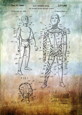 GI Joe Patent 1964 -