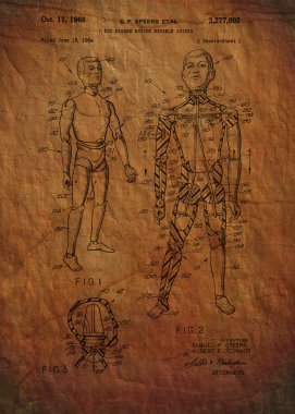 GI Joe Patent 1964 -