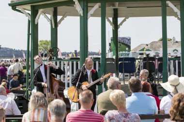 İnsanlar büyük Yorkshire Show zevk