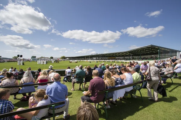 People enjoying the Great Yorkshire Show — Stock Photo, Image