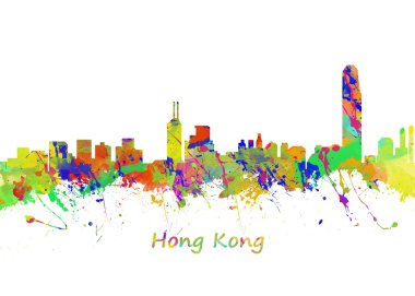 Hong kong manzarası