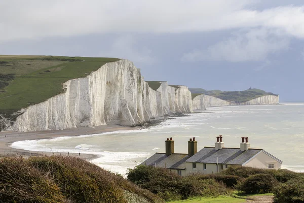 Seven Sisters Cliffs — Stock Photo, Image