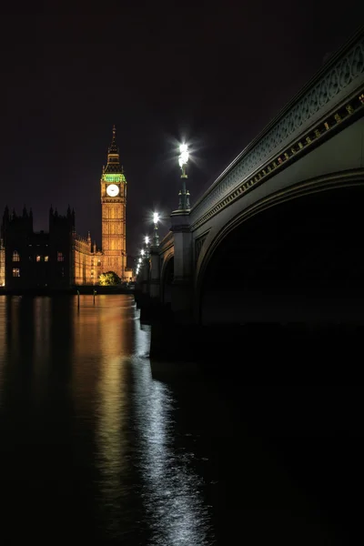 Big Ben di notte — Foto Stock