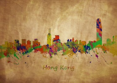 Hong kong manzarası