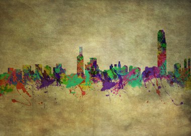 Hong kong manzarası