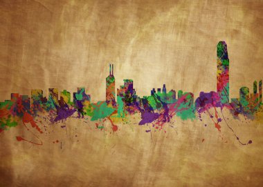 Hong kong manzarası