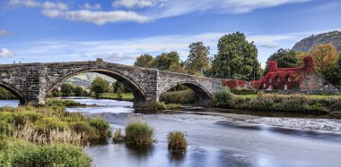 Pont Fawr, ünlü Ortaçağ taş köprü