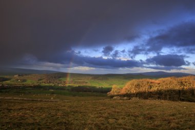 Yorkshire dales İngiltere'de