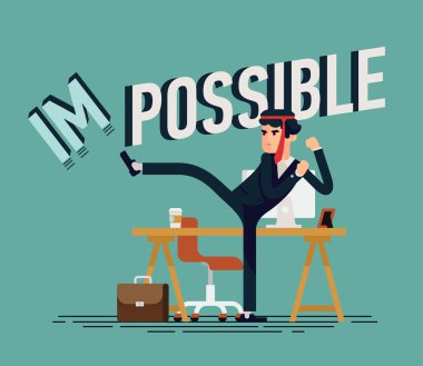 Mücadele - imkansızı mümkün yapma işadamı