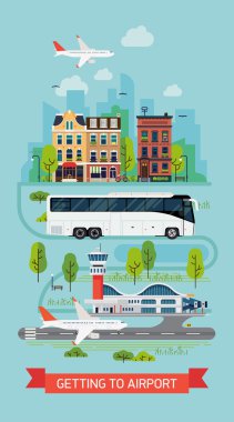 Güzel ayrıntılı cityscape