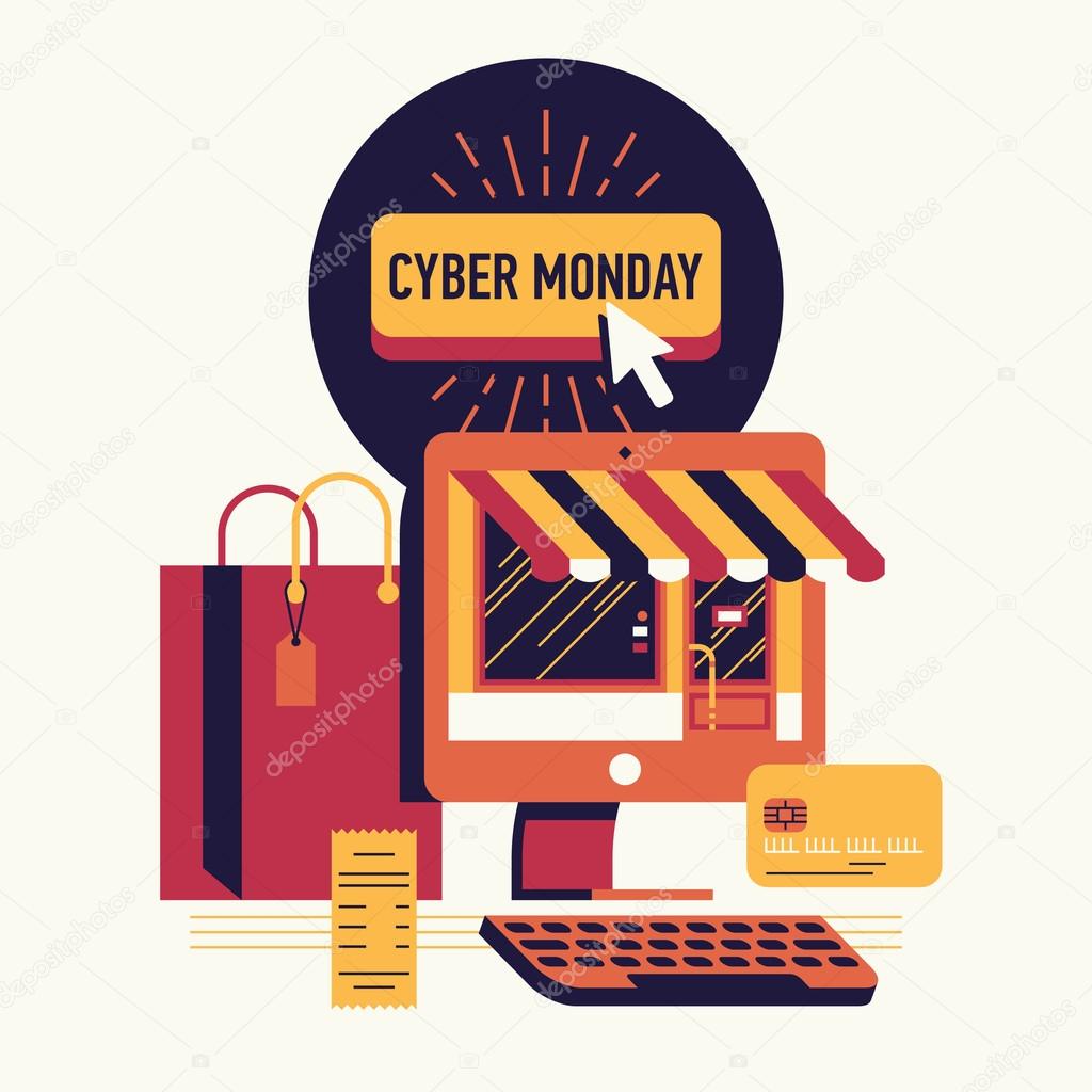 Cyber Monday sale online shopping