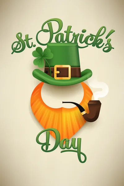 Saint Patrick's day poster — Stock Vector