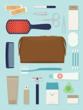 Seyahat ve taşınabilir tuvalet öğeler