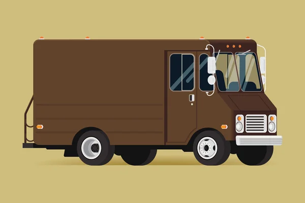 Transporte de camiones de servicio — Vector de stock