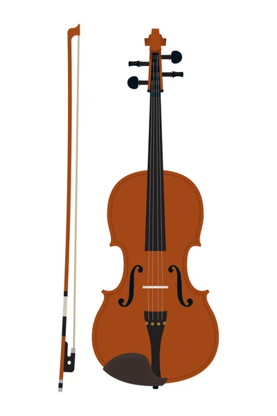Classic violin — Stock Vector